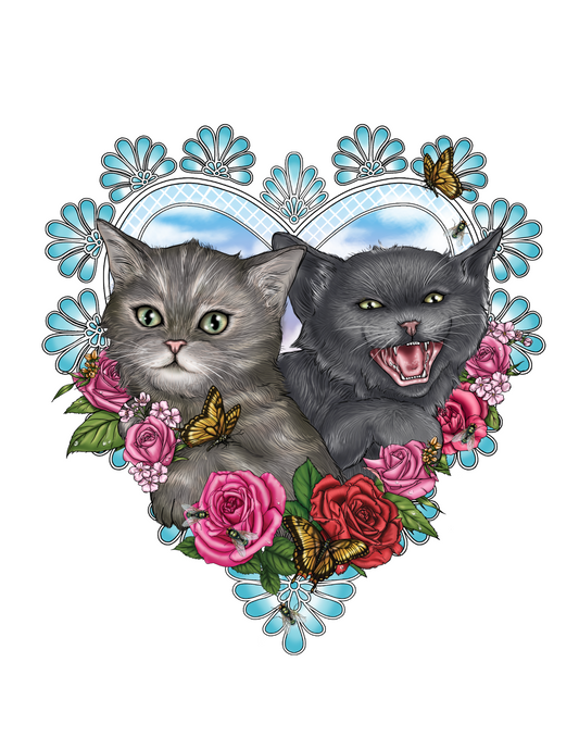 Screaming Kitties Digital Download