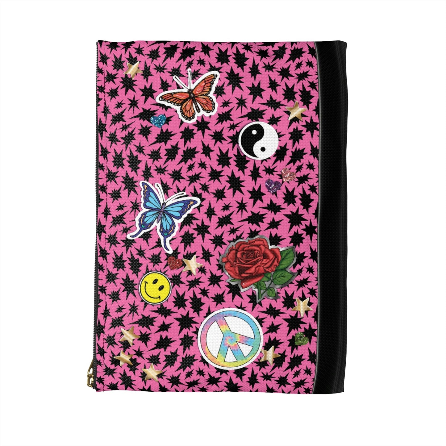 Pink 90s Composition Book Pouch