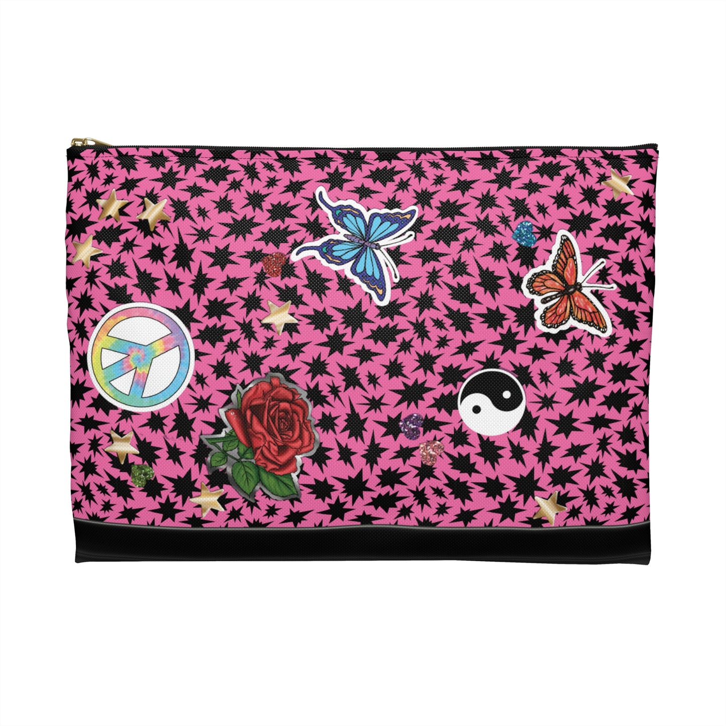 Pink 90s Composition Book Pouch