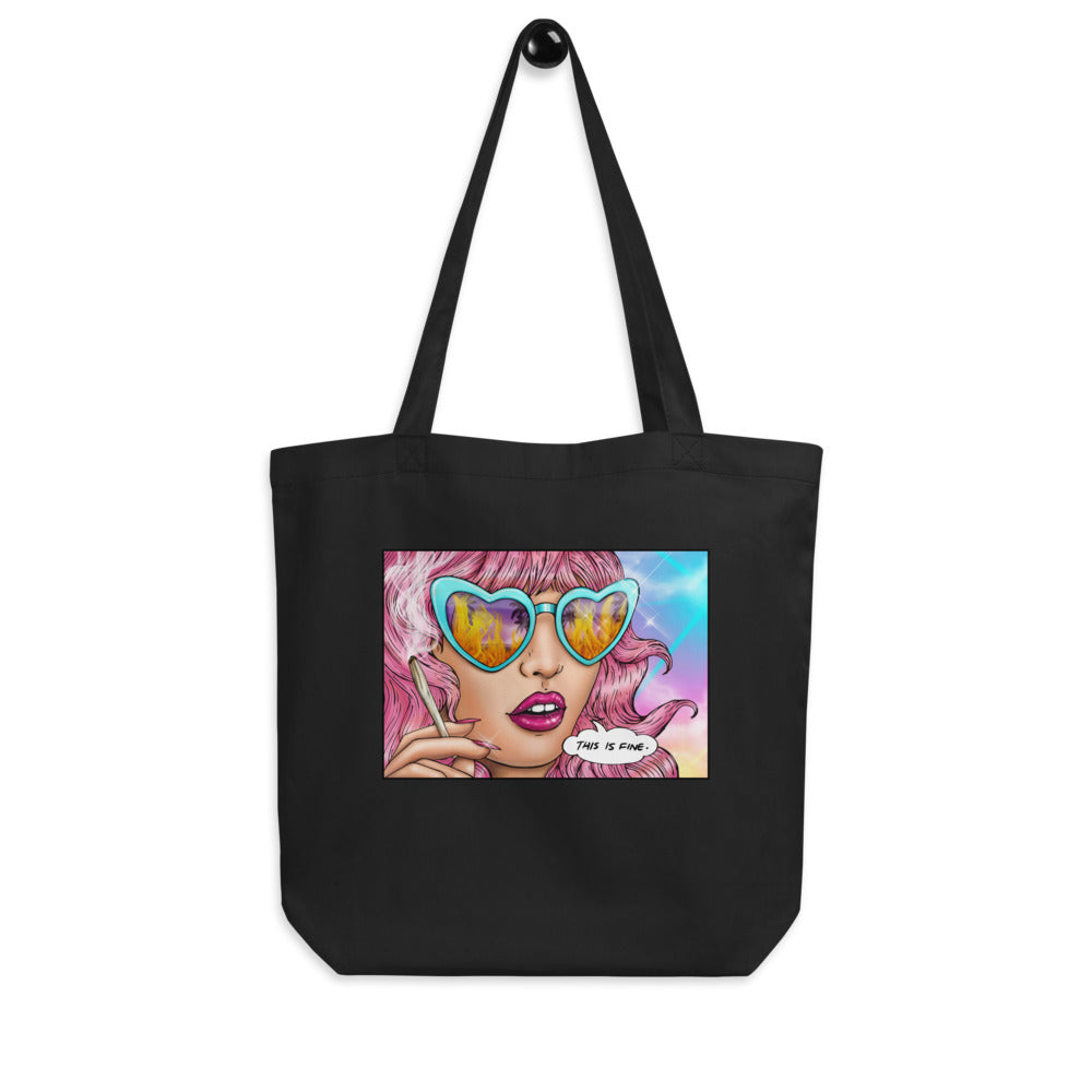 This Is Fine Tote Bag