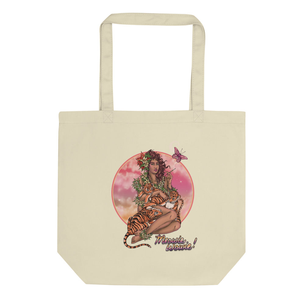 Meowie Wowie Pinup Tote Bag