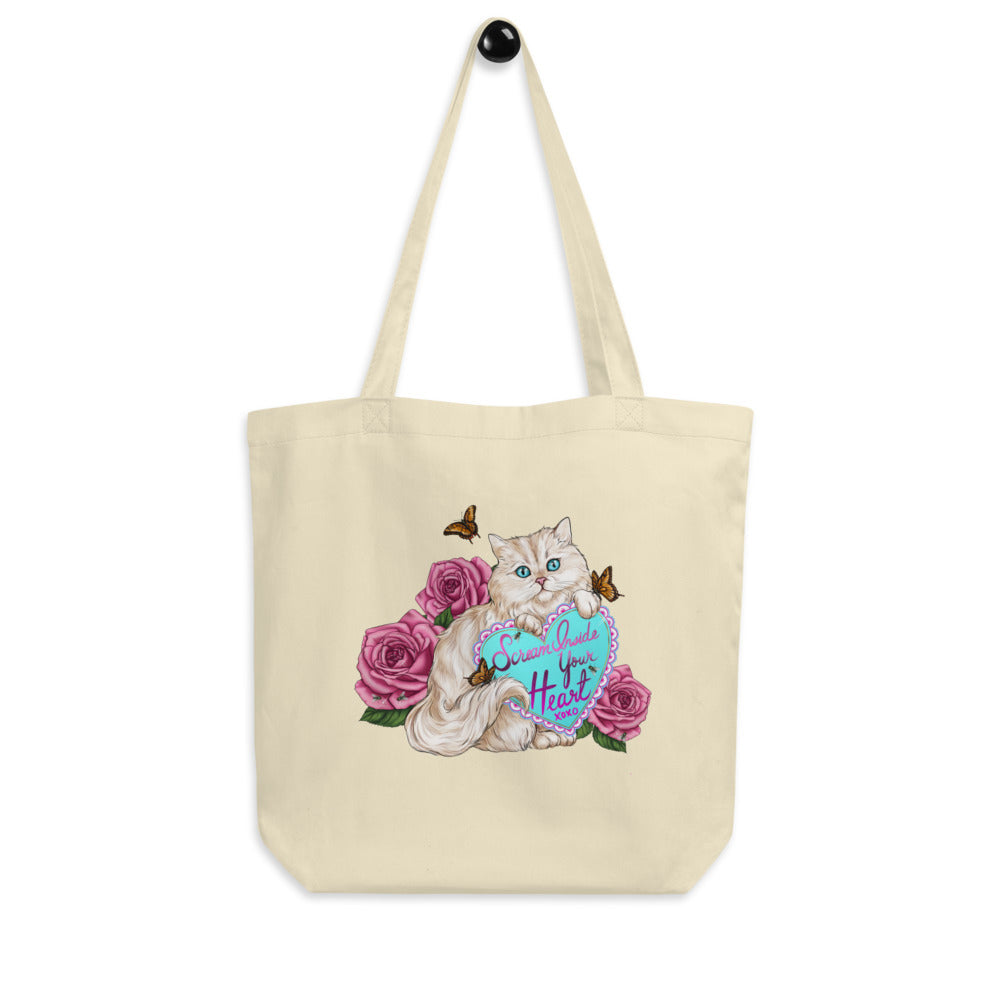 Scream Inside Your Heart Tote Bag