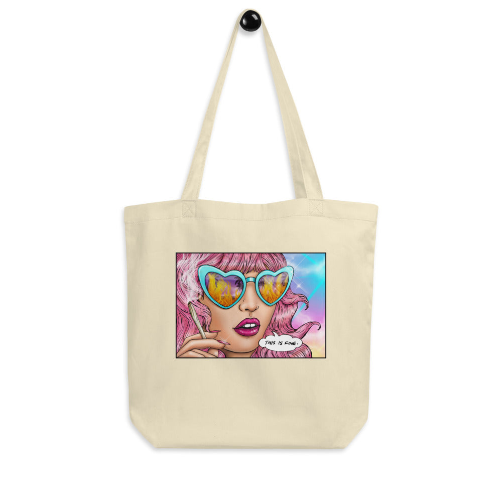 This Is Fine Tote Bag