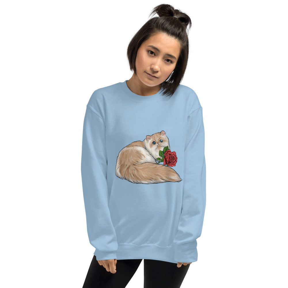 Cat x Rose Sweatshirt