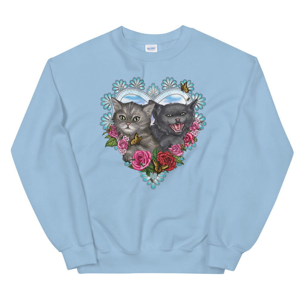 Two Kittens Sweatshirt