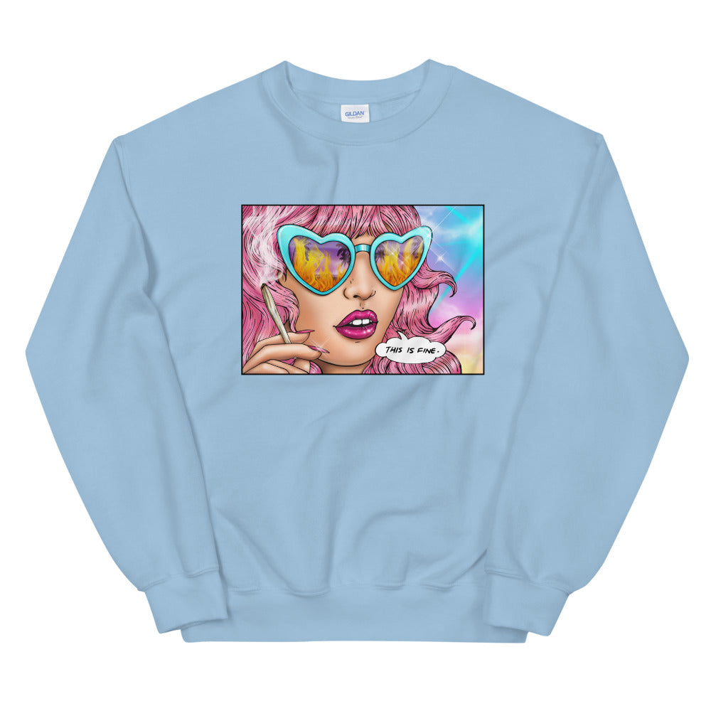 This Is Fine Sweatshirt
