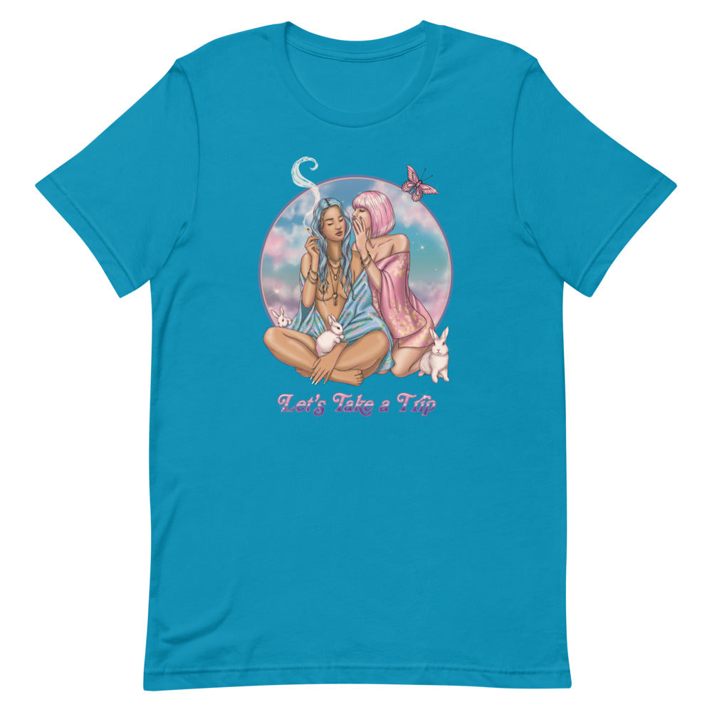 Let's Take a Trip Pin- Up T-Shirt