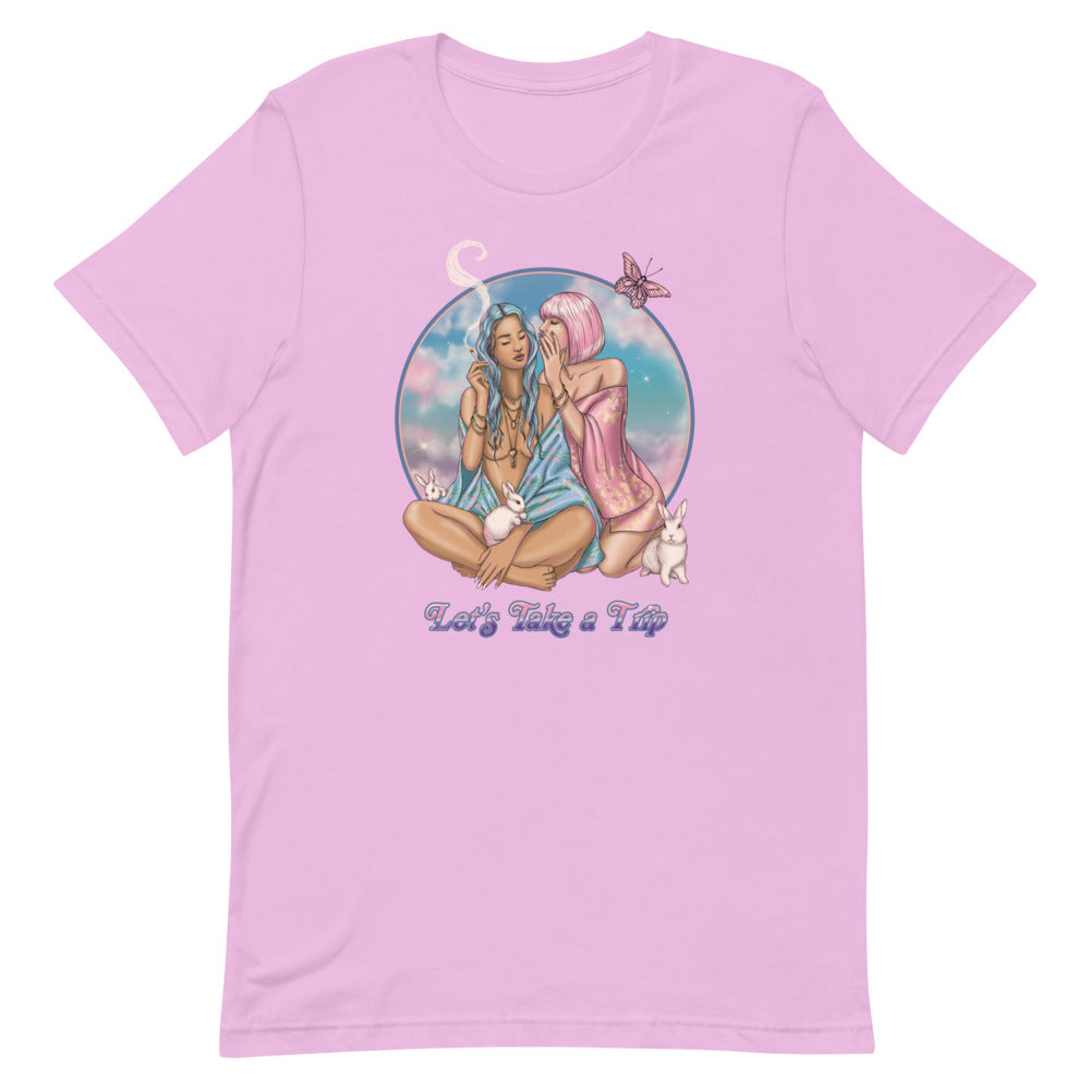 Let's Take a Trip Pin- Up T-Shirt
