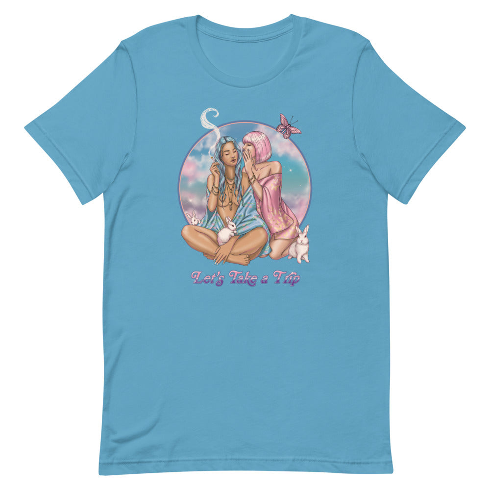 Let's Take a Trip Pin- Up T-Shirt