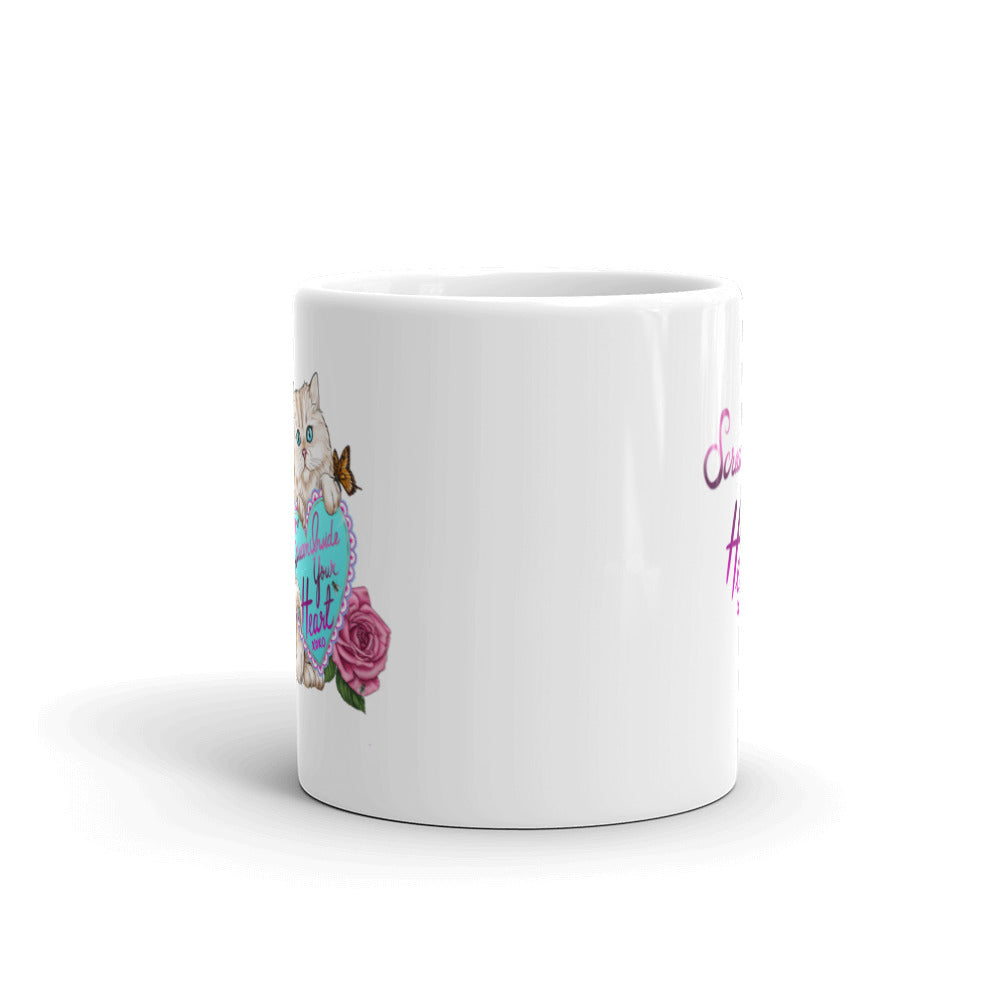 Scream Inside Your Heart glossy mug