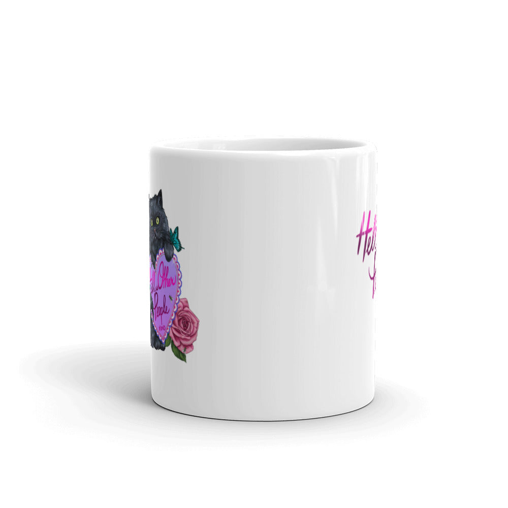 Hell is Other People glossy mug