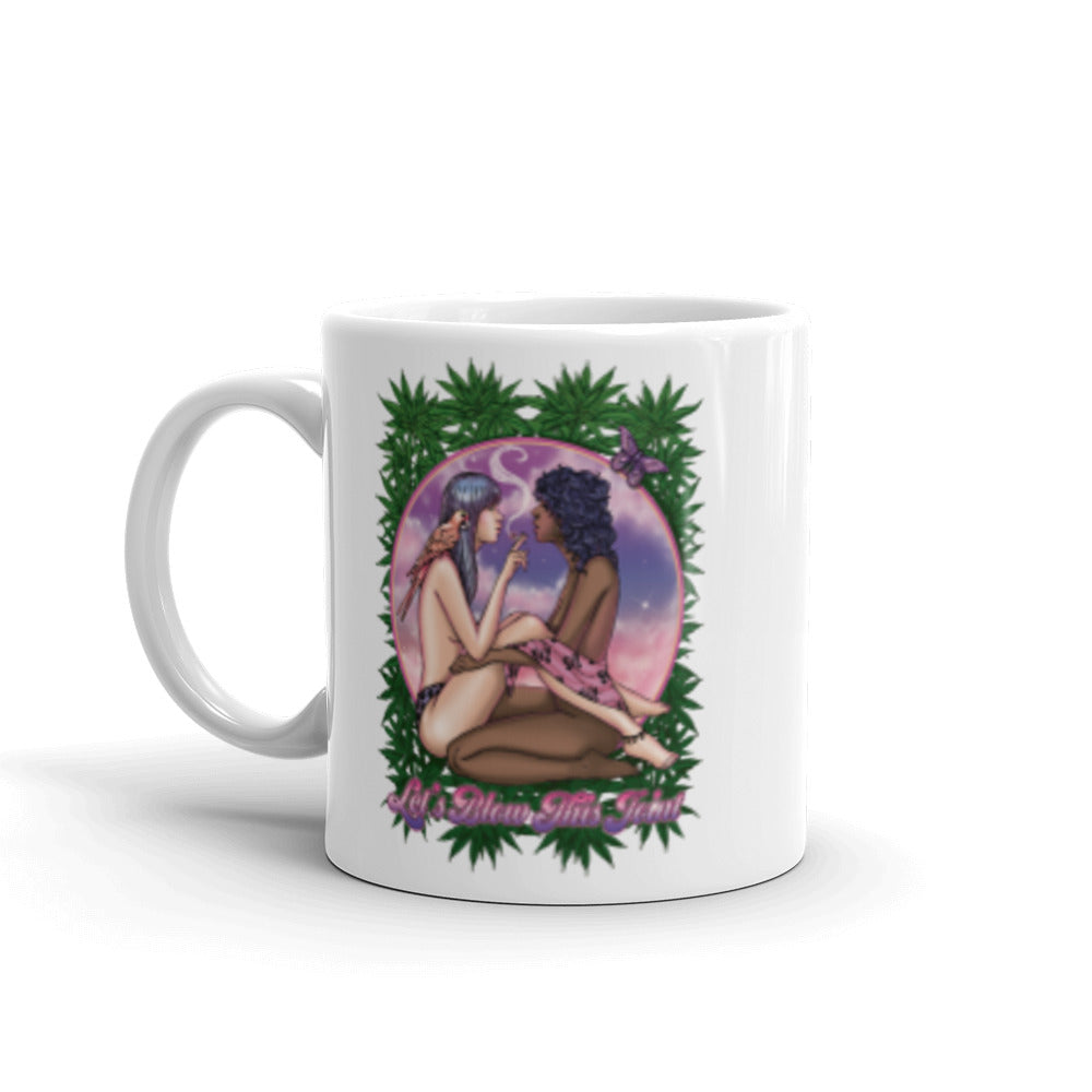 Let's Blow This Joint Glossy Mug