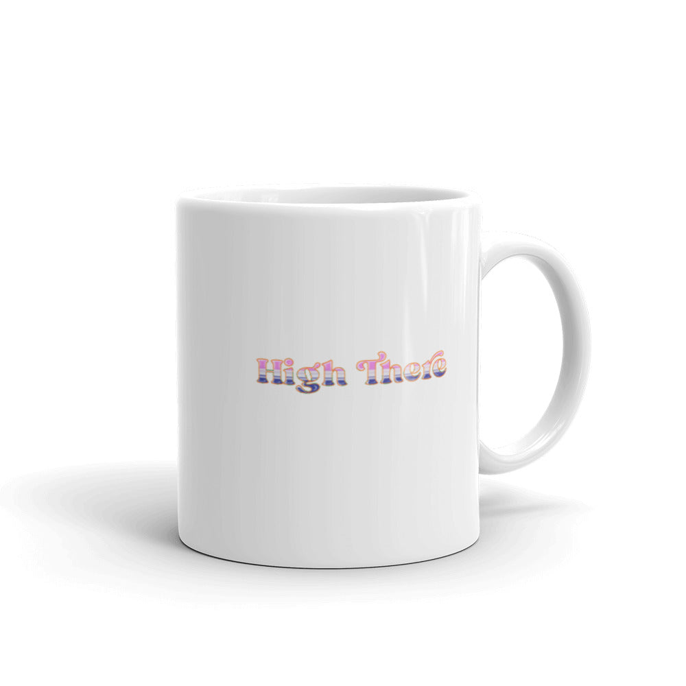 High There glossy mug