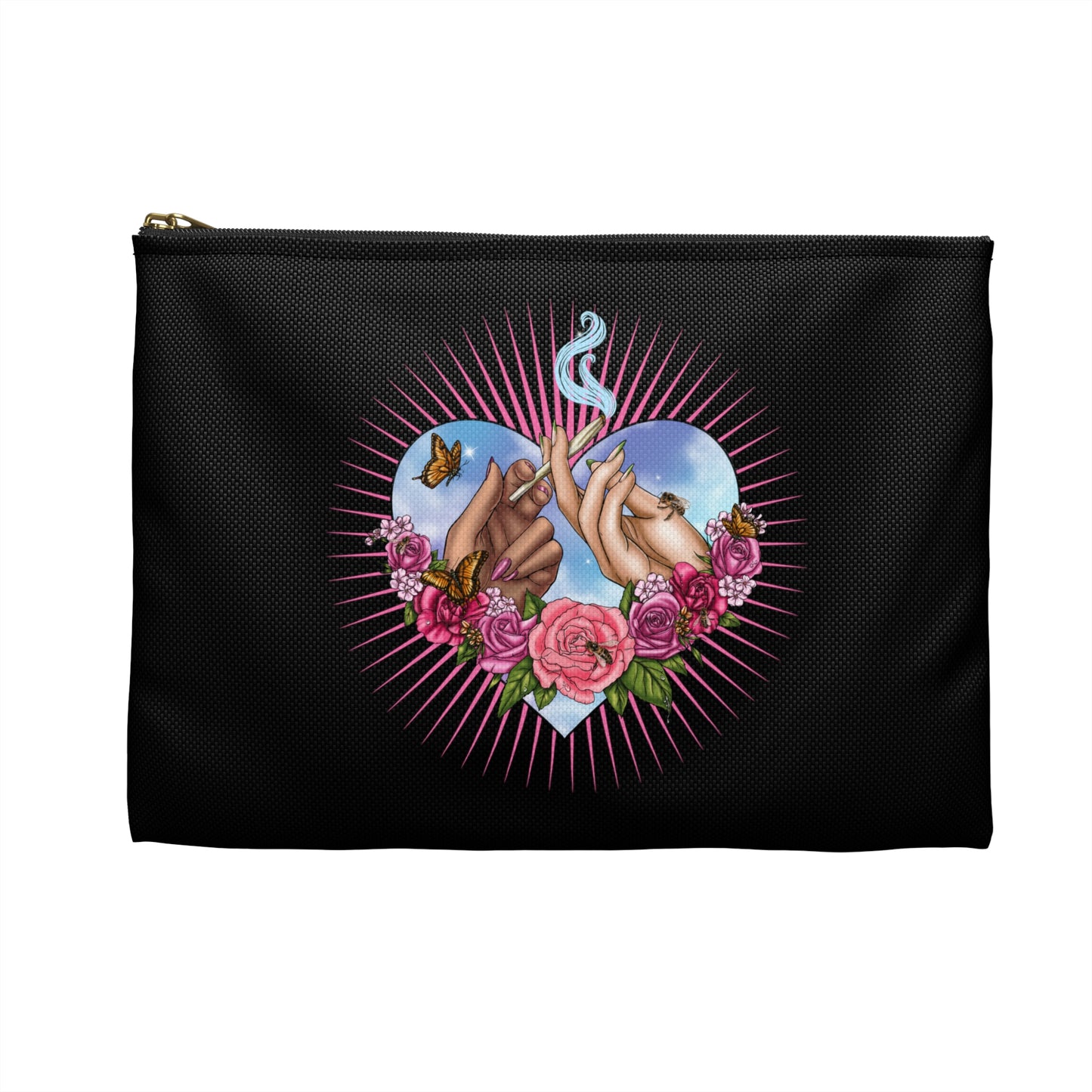 Sacred Heart Joint Pouch - BLACK