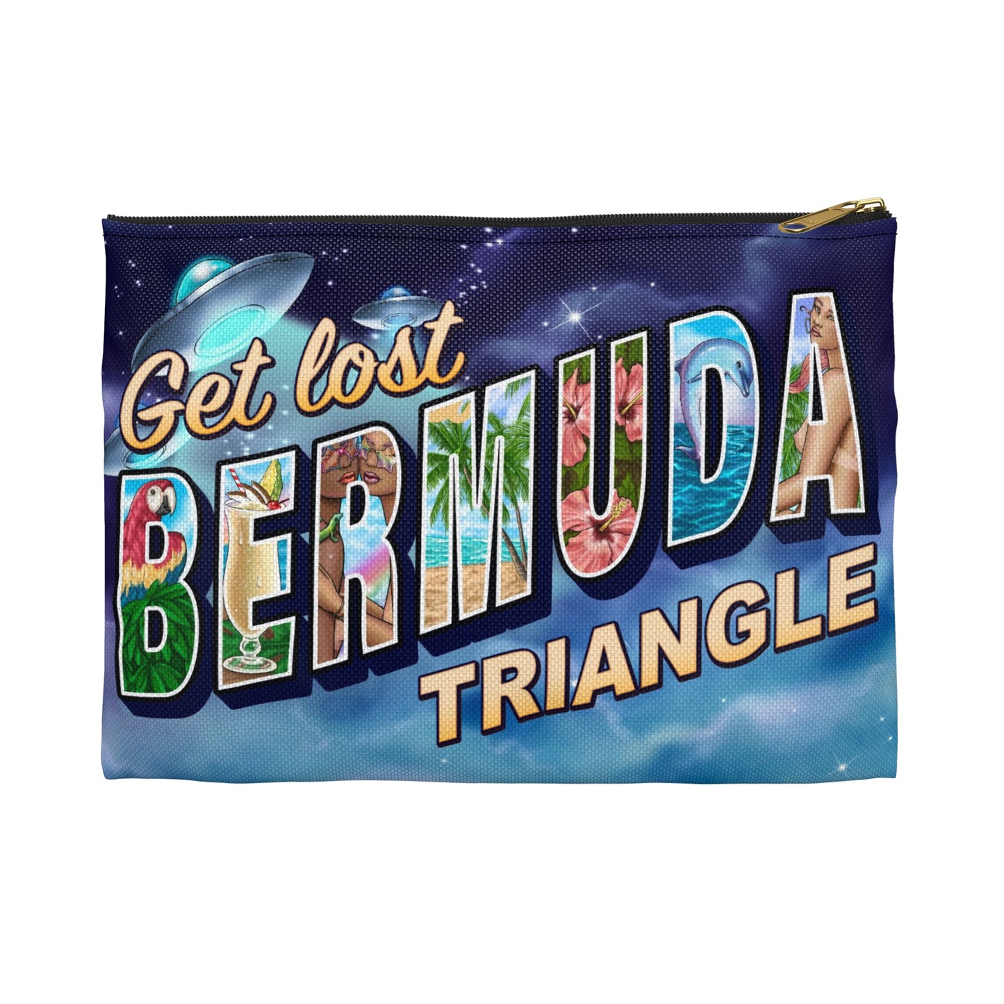 BERMUDA TRIANGLE POUCH