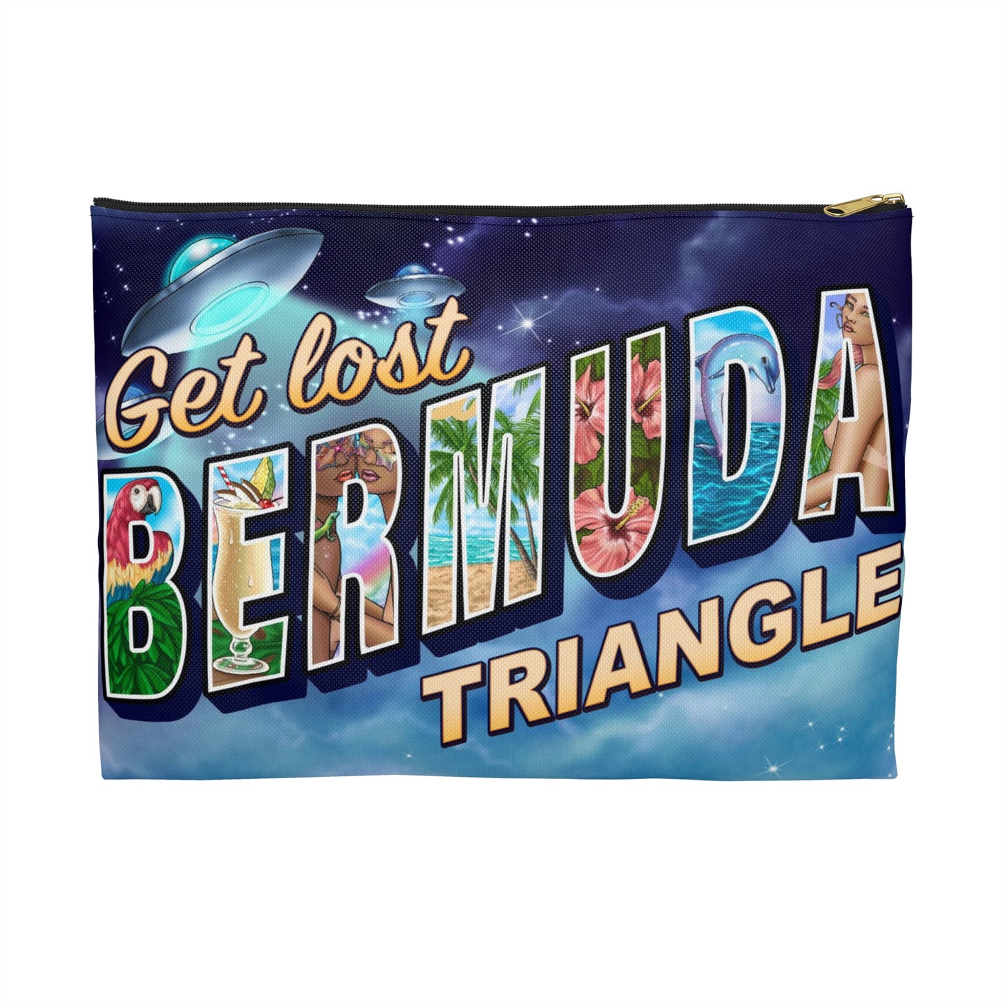 BERMUDA TRIANGLE POUCH