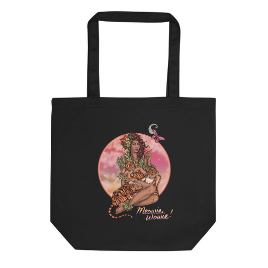 Meowie Wowie Pinup Tote Bag