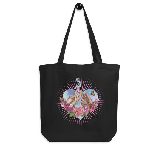 Sacred Heart Smoker Eco Tote Bag