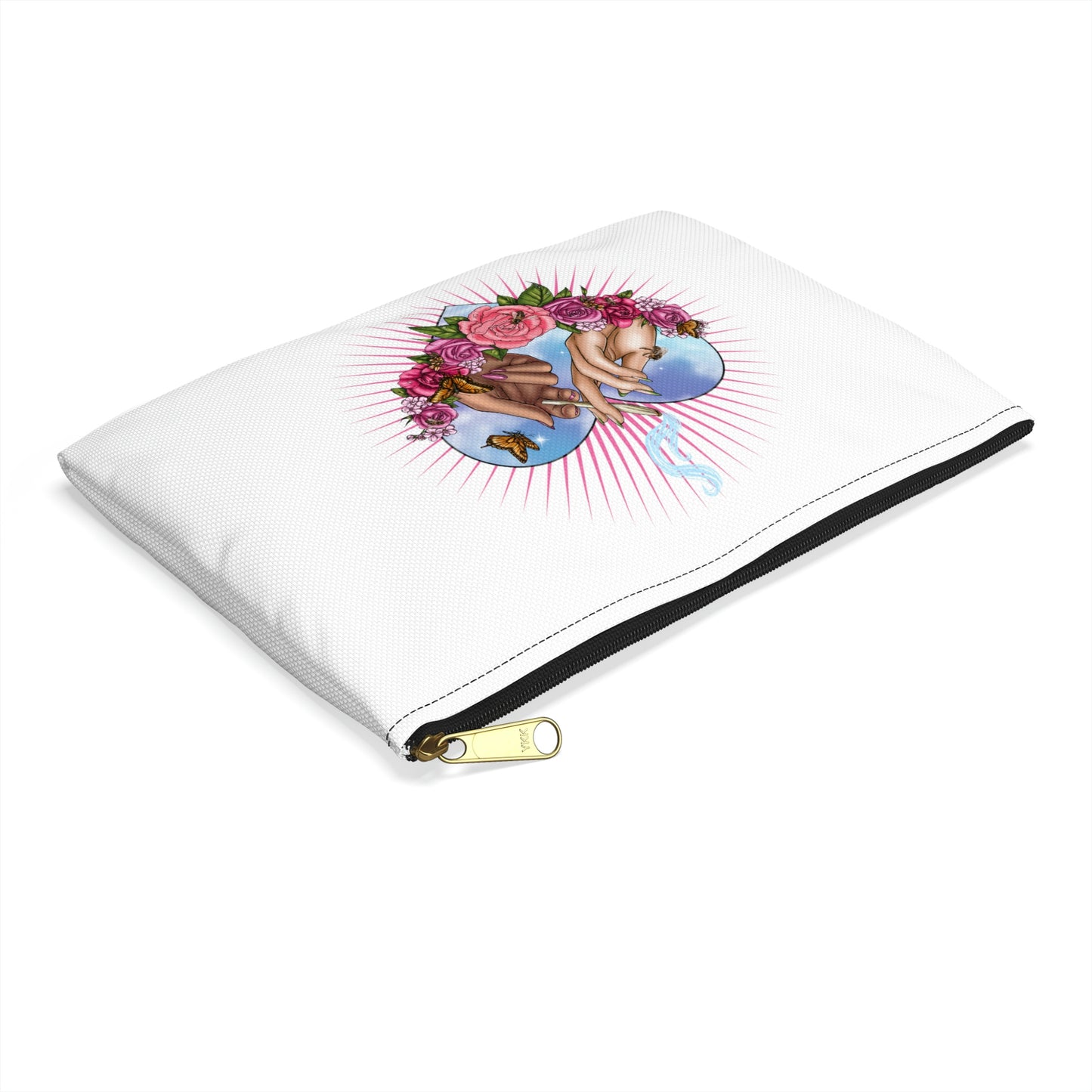 Sacred Heart Joint Pouch - WHITE