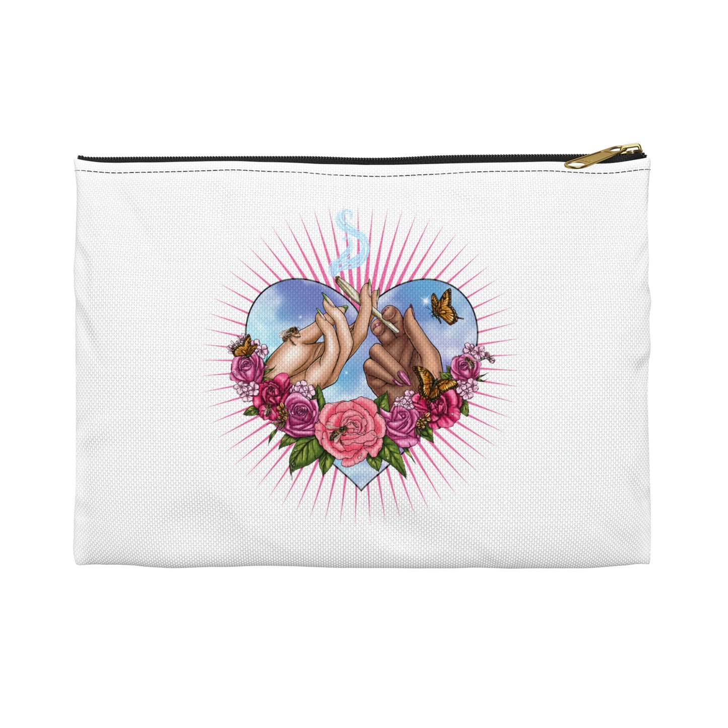 Sacred Heart Joint Pouch - WHITE