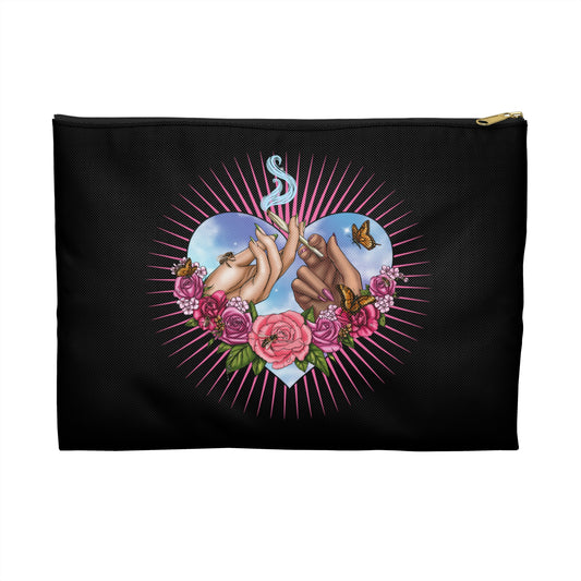 Sacred Heart Joint Pouch - BLACK