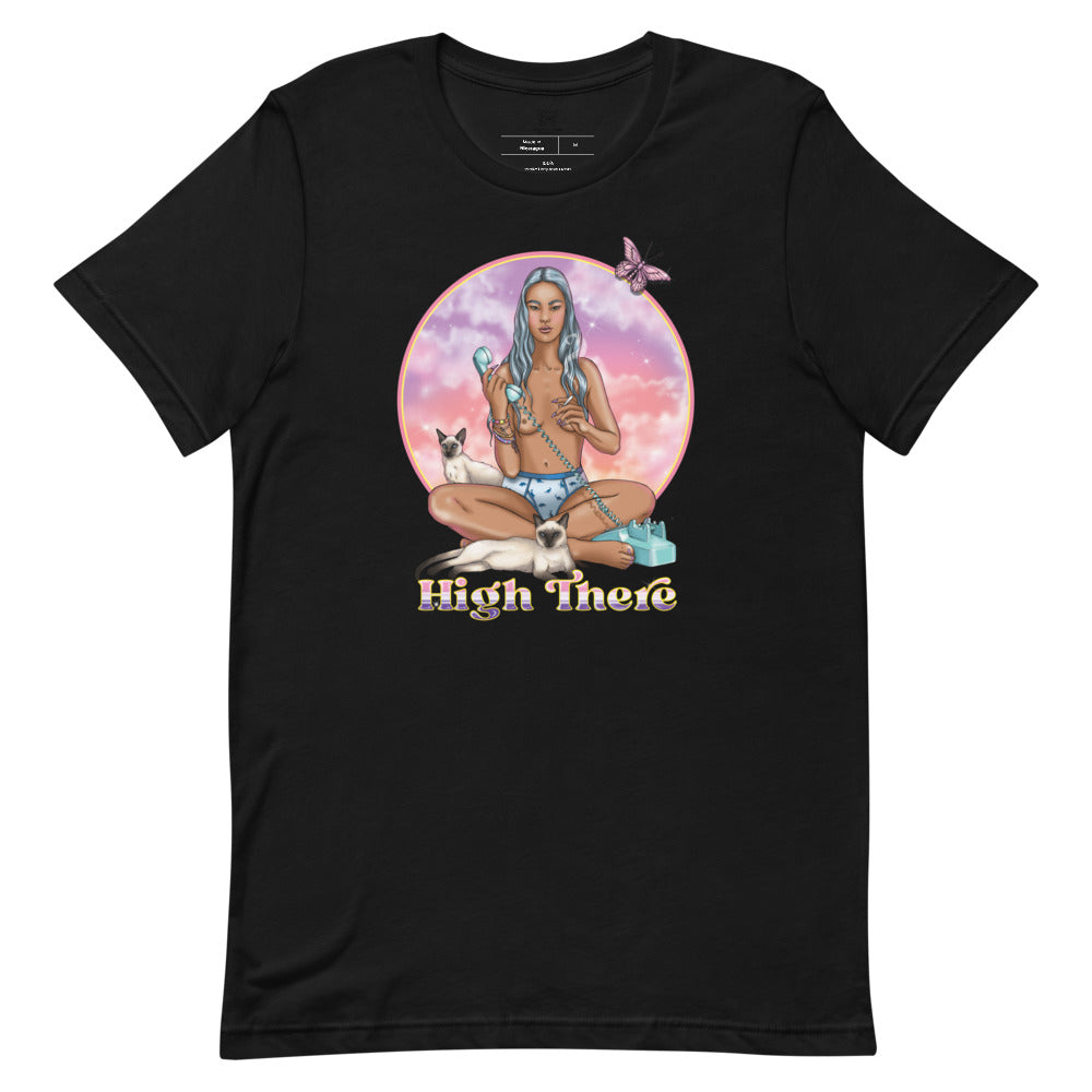 High There Pin-Up Unisex T-Shirt