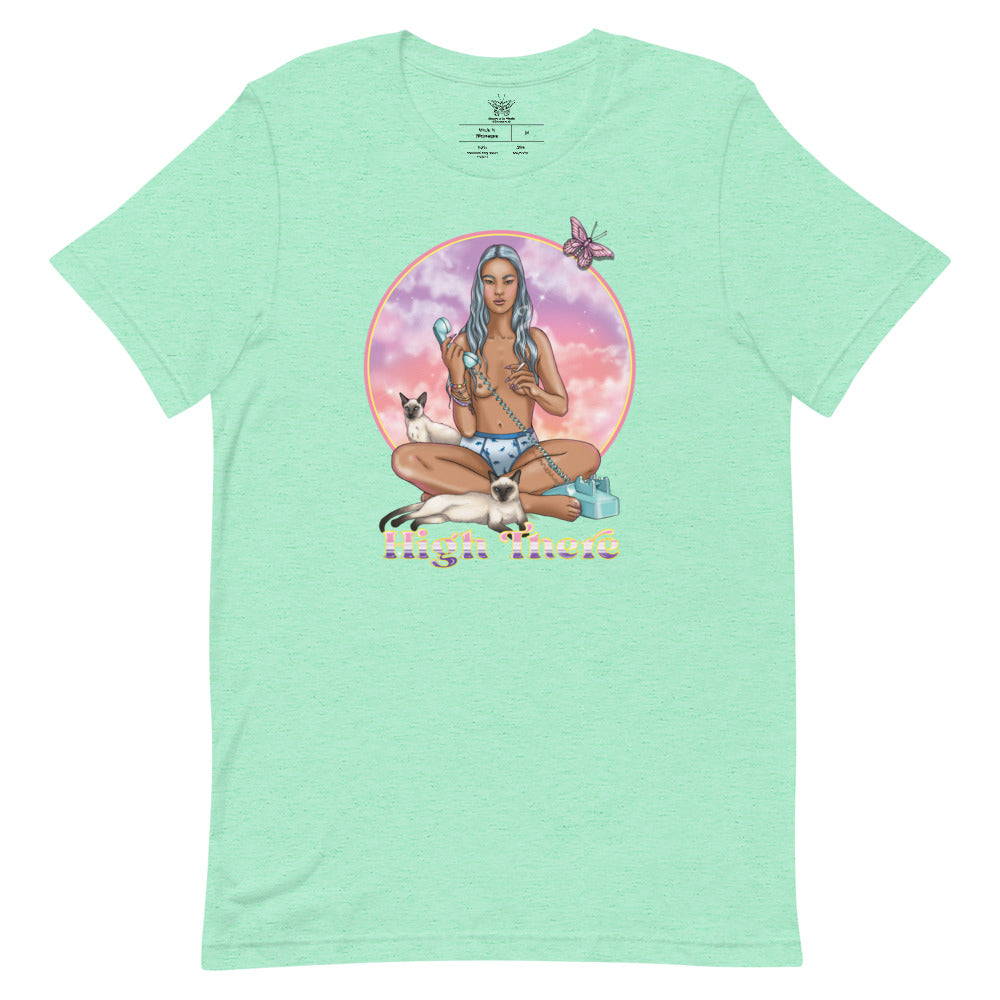 High There Pin-Up Unisex T-Shirt