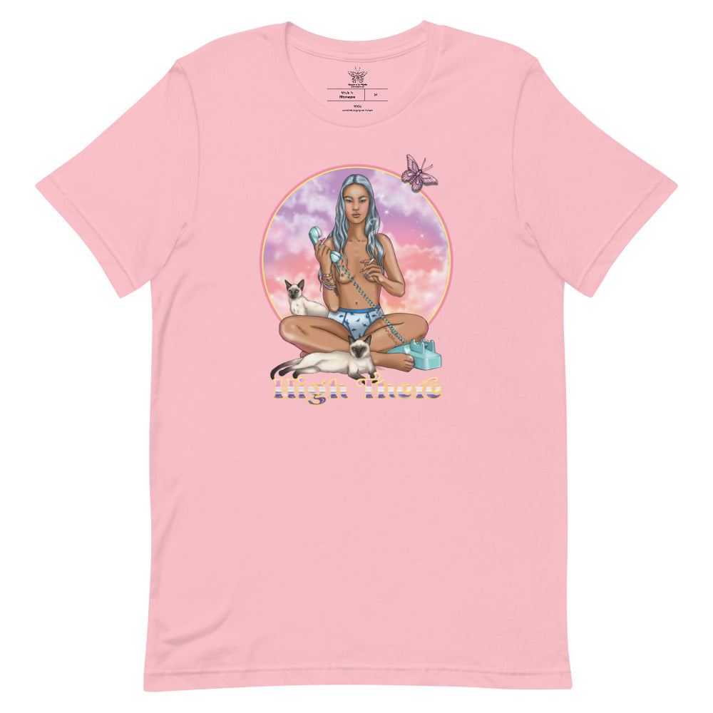 High There Pin-Up Unisex T-Shirt