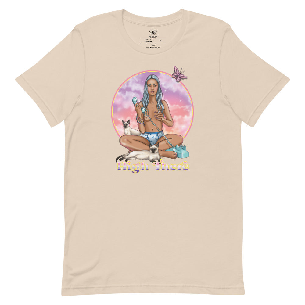 High There Pin-Up Unisex T-Shirt