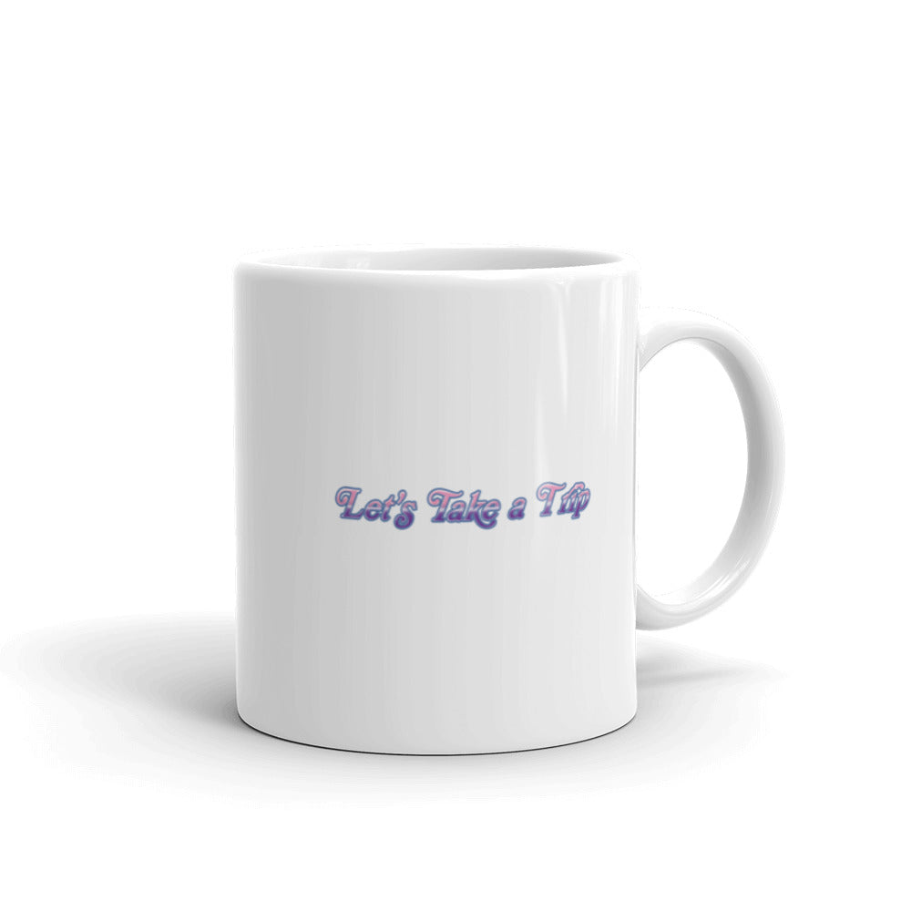 Let's Take a Trip Glossy Mug